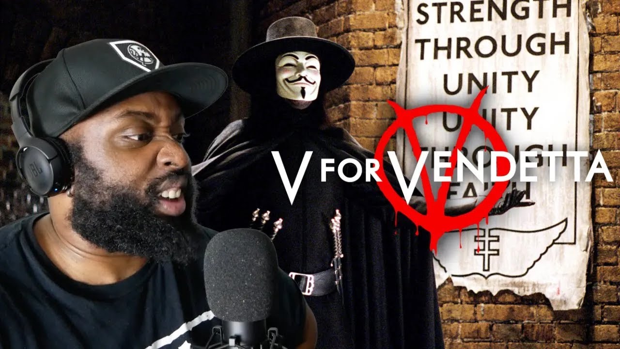 V for VENDETTA (2005) MOVIE REACTION!! FIRST TIME WATCHING (REUPLOAD)