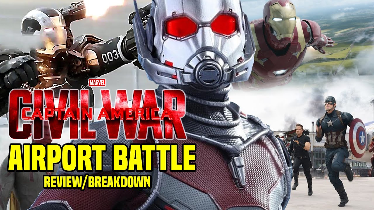 Captain America Civil War: Airport Battle Review/Breakdown SPOILERS