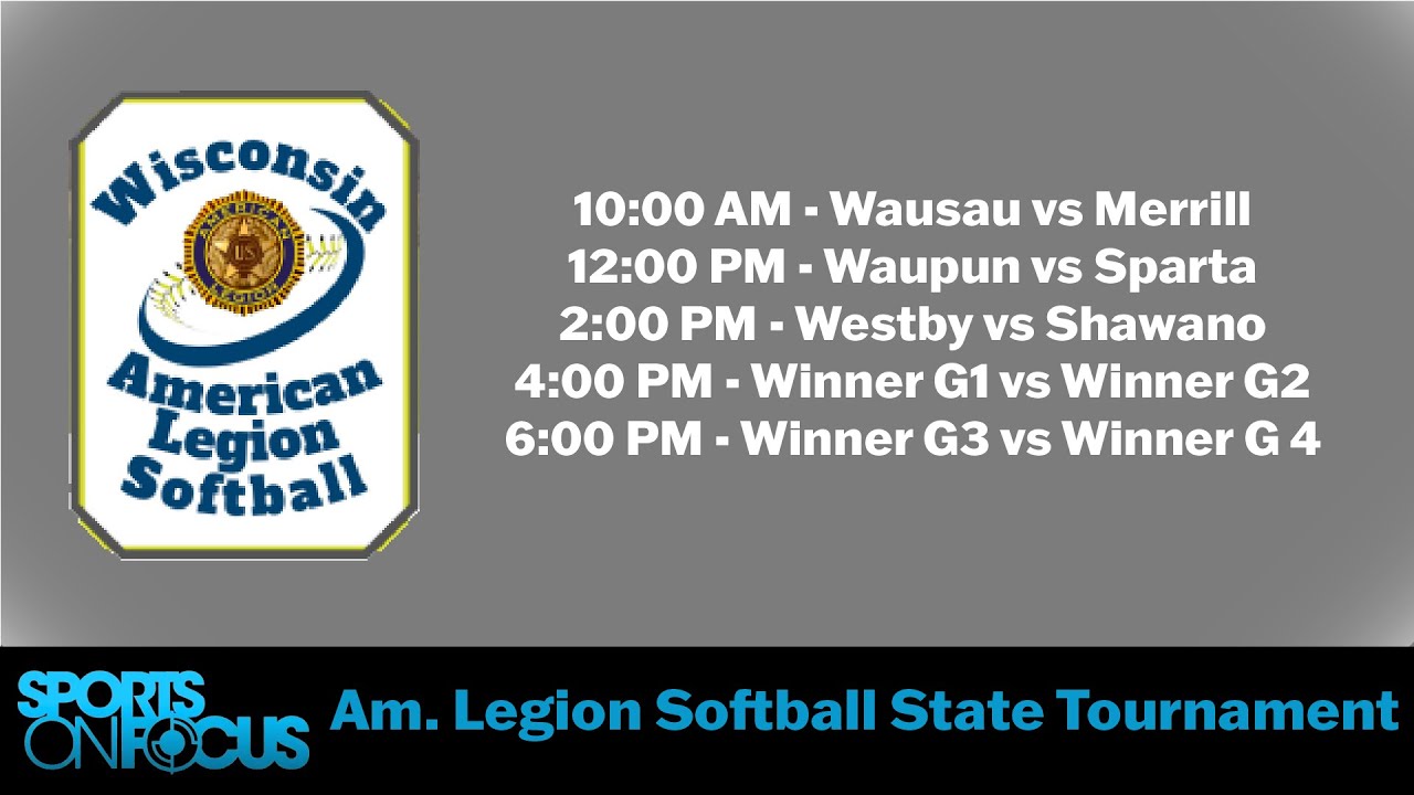 Day 1 | Division 1 American Legion State Softball Tournament