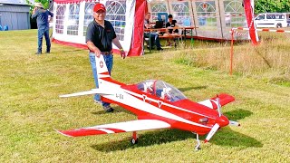 NICE RC AIRPLANE PC-21 RC ELECTRIC SCALE MODEL AIRLINER / FLIGHT DEMONSTRATION !!!