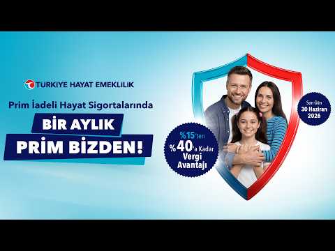 Prim İadeli Hayat Sigortalarında Bir Aylık Prim Bizden!