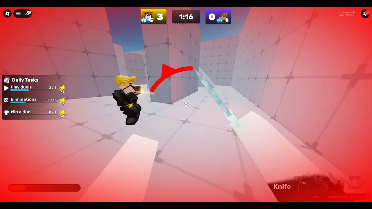 i beat my trash talker brother in roblox rivals