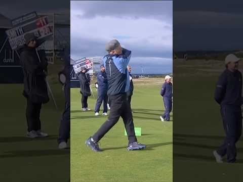 A Bill Murray 'bump and run' 😅