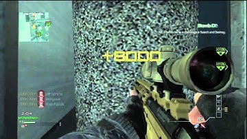 MW3 Terminal Triple Collat Headshot!!!