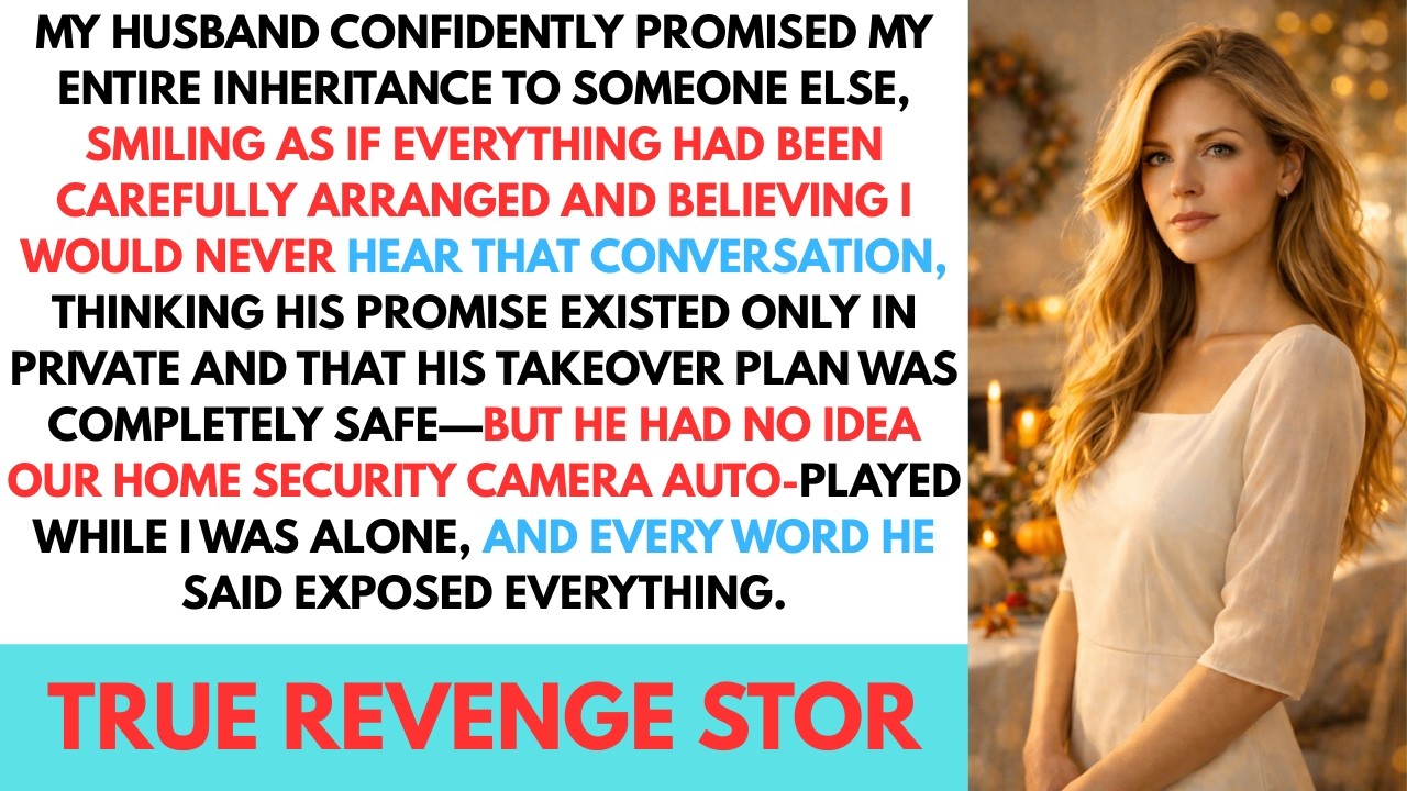 Played While I Was Alone — And I Heard My Husband Promising My Inheritance To Someone...