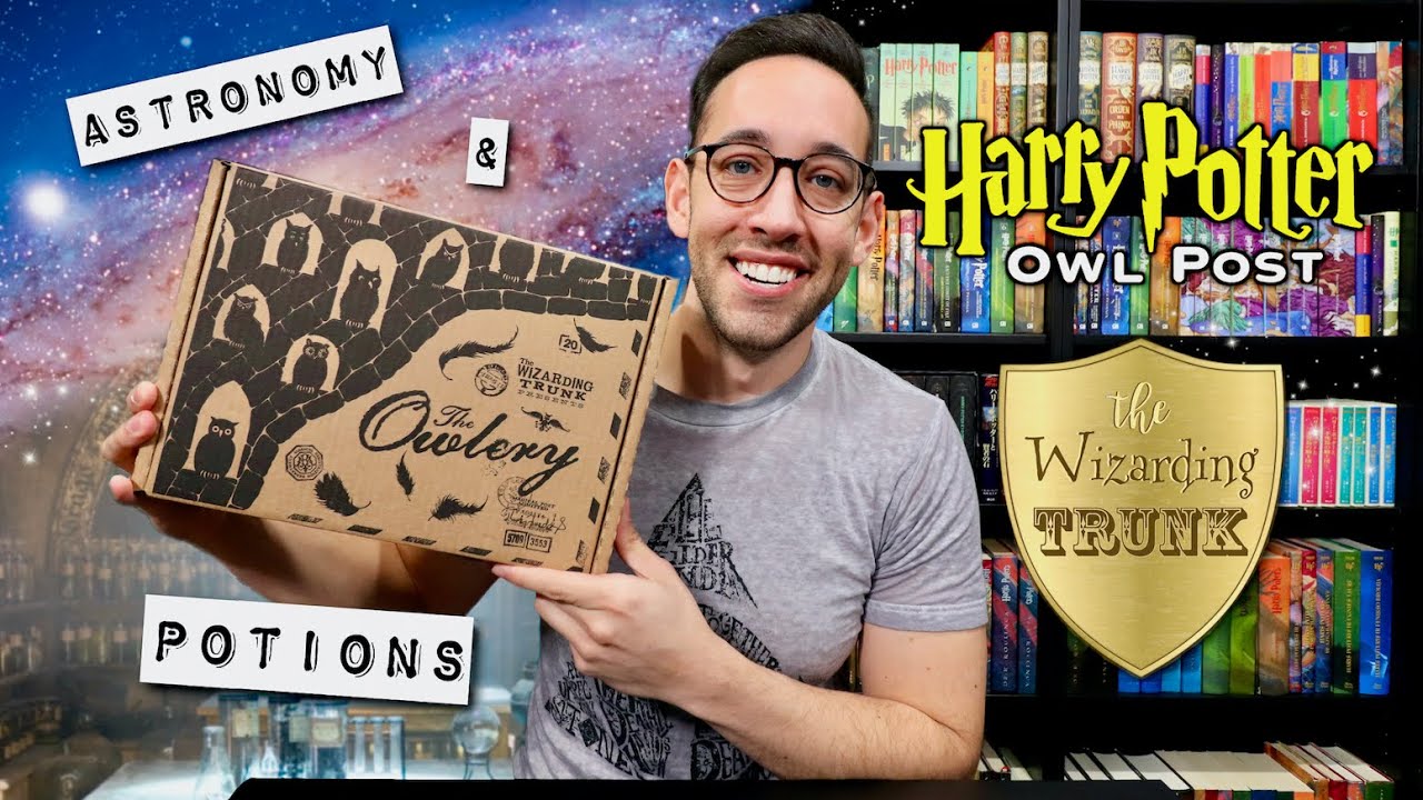 THE WIZARDING TRUNK | Potions and Astronomy | Harry Potter Unboxing ...