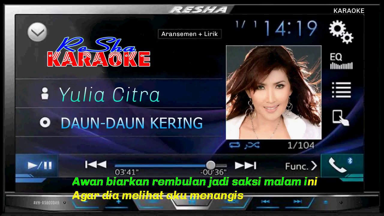 Daun Daun Kering Yulia Citra Karaoke Tanpa Vocal YouTube