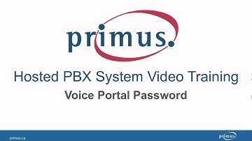 Primus Hosted Phone System - Extra Voicemail Change Password