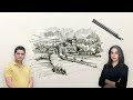 Architectural Sketch Shading Techniques – Hatching Basics (Part 1)