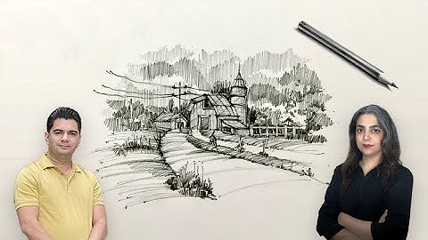 Architectural Sketch Shading Techniques – Hatching Basics (Part 1)