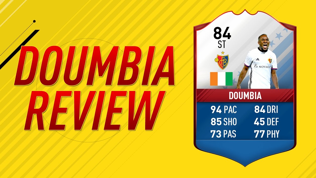 FIFA 17: FUT BIRTHDAY DOUMBIA REVIEW 84! FIFA 17 PLAYER REVIEW!