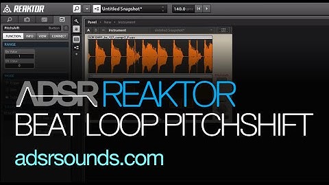 NI Reaktor Tutorial - Beat Loop Pitch-shifter