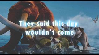 Chasing the sun with Lyrics Ice Age 4]   The Wanted   (HD)