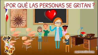 ¿Por qué 💔  las PERSONAS se GRITAN?【cuento infantil 💖con VALORES】