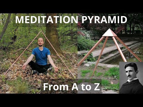 Meditation Pyramid Giza & Nubian | Sacred Geometry | Meditation Pyramid Benefits | Copper Pyramid