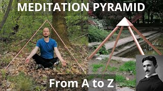 Meditation Pyramid Giza & Nubian | Sacred Geometry | Meditation Pyramid Benefits | Copper Pyramid