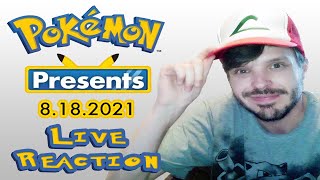 Pokémon Presents 18\/8\/21 Live Reaction and Commentary