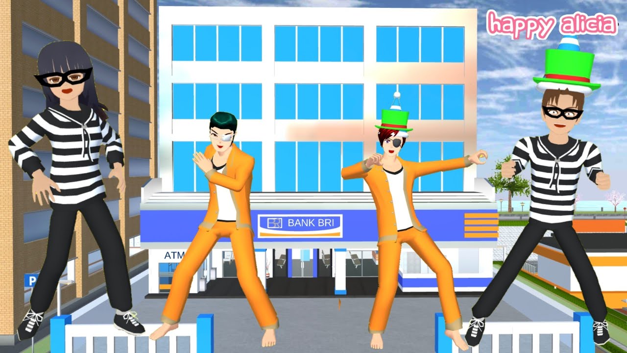 Yuta Mio Jadi Pencuri Punya Kekuatan Teleportasi Topi Ajaib😱🤣| Sakura Simulator | Happy Alicia