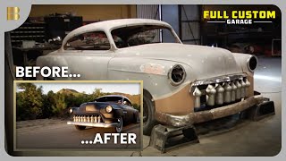 Custom 54 Chevy Build  Full Custom Garage  S03 EP02  Automotive Reality