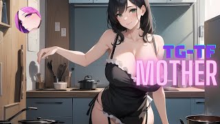 EAT with ME, my lil Boy l M1lf Mommy l TF TG Transformation Animation | Male to Female