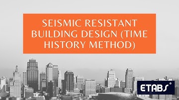 Seismic Resistant Building Design (Time History Method) Project - ETABS Software - By Mayank Gupta