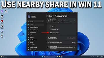 How To Use Nearby Share in Windows 11 - Easy Fix