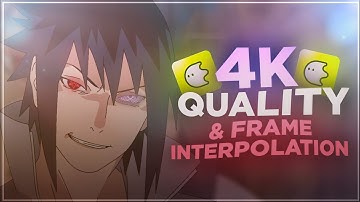 4K QUALITY & FRAME INTERPOLATION ON MOBILE | BLURRR APP