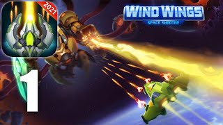 WindWings: Space Shooter, Galaxy Attack - Gameplay HD Walkthrough Part 1 - (iOS, Android) screenshot 3