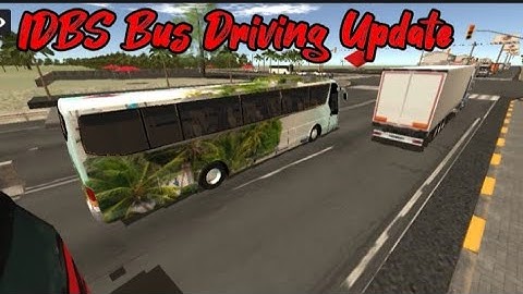 IDBS bus driving simulator game 2024 | Idbs bus driving gameplay 2024