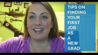 DR021: Tips on Finding Your First Job as a New Grad