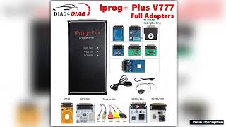 IPROG 3in1 Iprog PLUS V777 Support IMMOMileageAirbag CarprogTangoDigiprog3 Diagnostic Tool Original