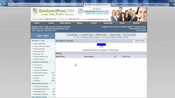 006 How to Backup the Database of your CRM.mp4