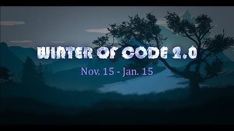 Winter of Code 2.0 | 2021 - 2022 | Infotainment Session