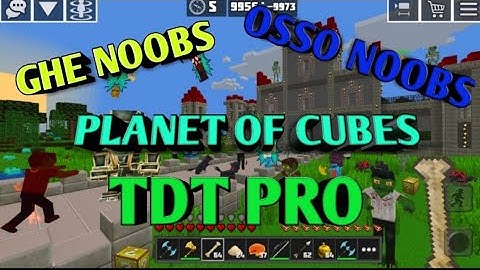 Planet of cubes.Пвп.Pvp 7 vs 1.GHE noobs