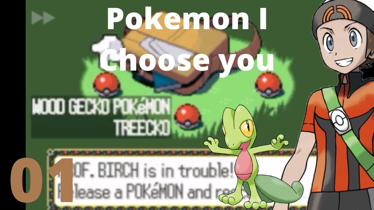 ||POKEMON I CHOOSE YOU||Pokemon Rudy version gameplay episode 01