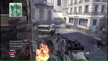 MW3: 30-4 MK14 Rapid Fire Gameplay