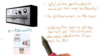 Milgram study results - Intro to Psychology