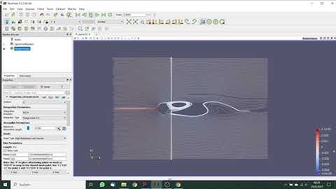 Simulation of the Karman Vortex with Freecad CfdOF