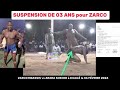 Zarco mbassis suspendu 03 ans regardez le coup de pied mortel quil a inflig  arara sokone