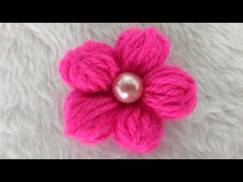 Vídeo: Como Fazer Flores Com Fios De Lã