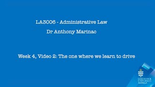 Admin Law 2024, Week 4 Video 2 Narrow UV Grounds by Anthony Marinac 15 views 5 days ago 8 minutes, 40 seconds