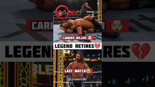 Gunther retires AJ Styles at Royal Rumble 💔 #wwe #royalrumble #gunther #ajstyles