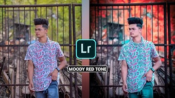 How to Edit Moody Red Tone Premium Preset | Lightroom Mobile Tutorial | LR Editing