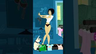 she uses her treadmill all the time #producingparker #animatedcartoon #animation #comedy #shadowpine