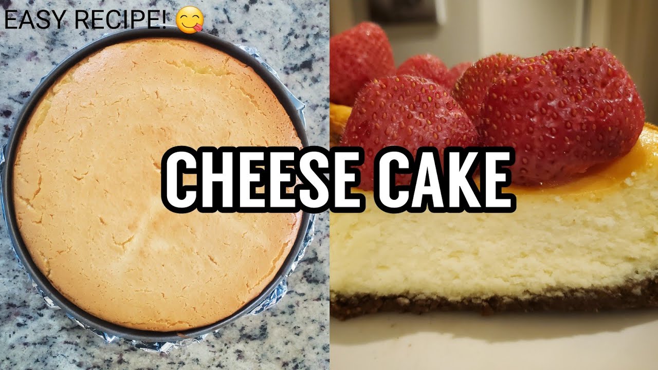 How to make Home Made CHEESE CAKE_Easy Recipe. 🧀 🎂 YouTube