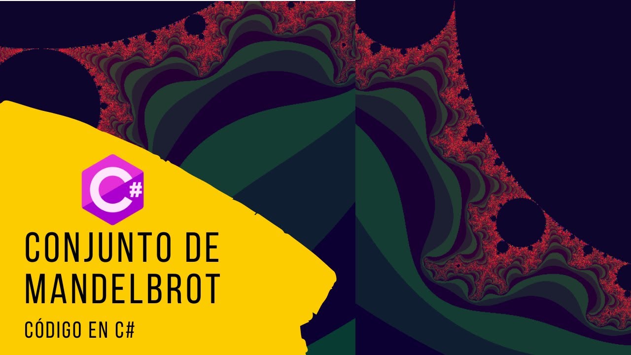 Cómo Crear El Conjunto de Mandelbrot en C# | El Fractal Más Popular.💻🤯