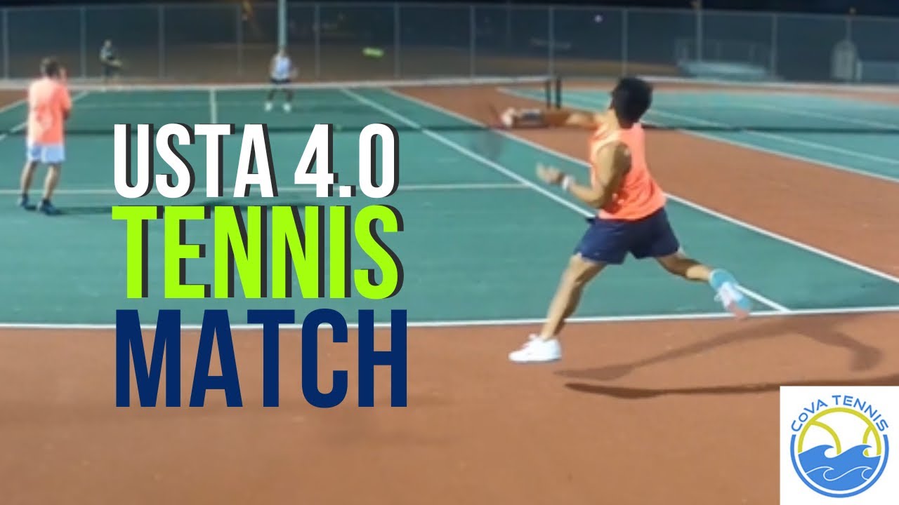 USTA 4.0/4.5 Doubles Tennis Match | Virginia Beach, VA - YouTube