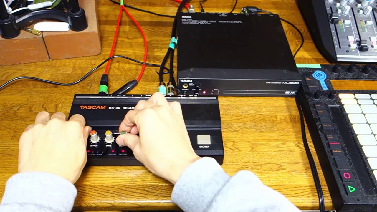 Tascam RS 30 Recording Simulator - 80's Early Digital Reverb +