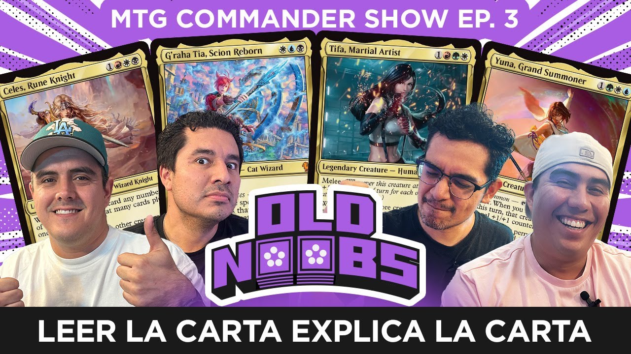 Cambiamos al comandante… y todo cambió | Old Noobs Commander Ep 3. Celes/ G'raha Tia/ Tifa/ Yuna