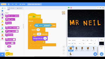 Animate Your Name In Scratch